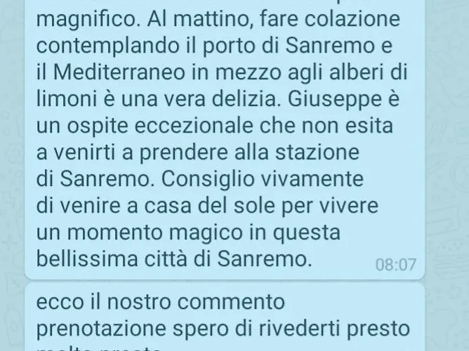 La Casa Del Sole 3* San Remo